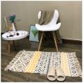 Wholesale outdoor decor cotton woven geometric runner rug